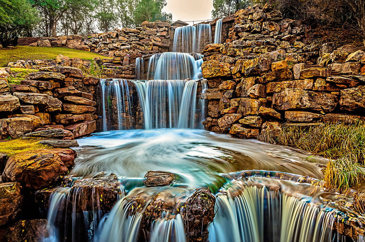 Waterfalls in Wichita Falls, TX for ESC 9